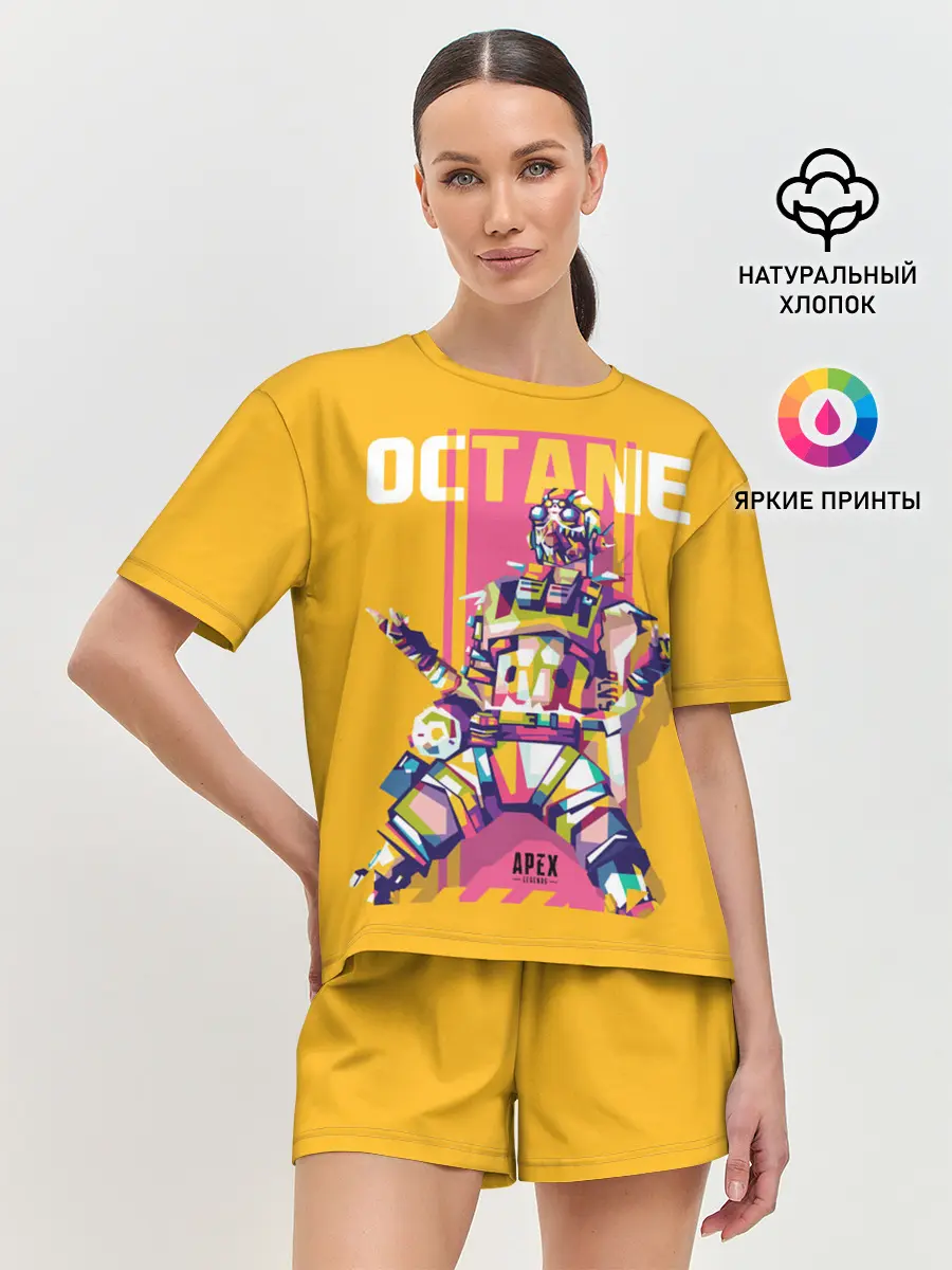 Женская пижама с шортами / Apex Legends Octane