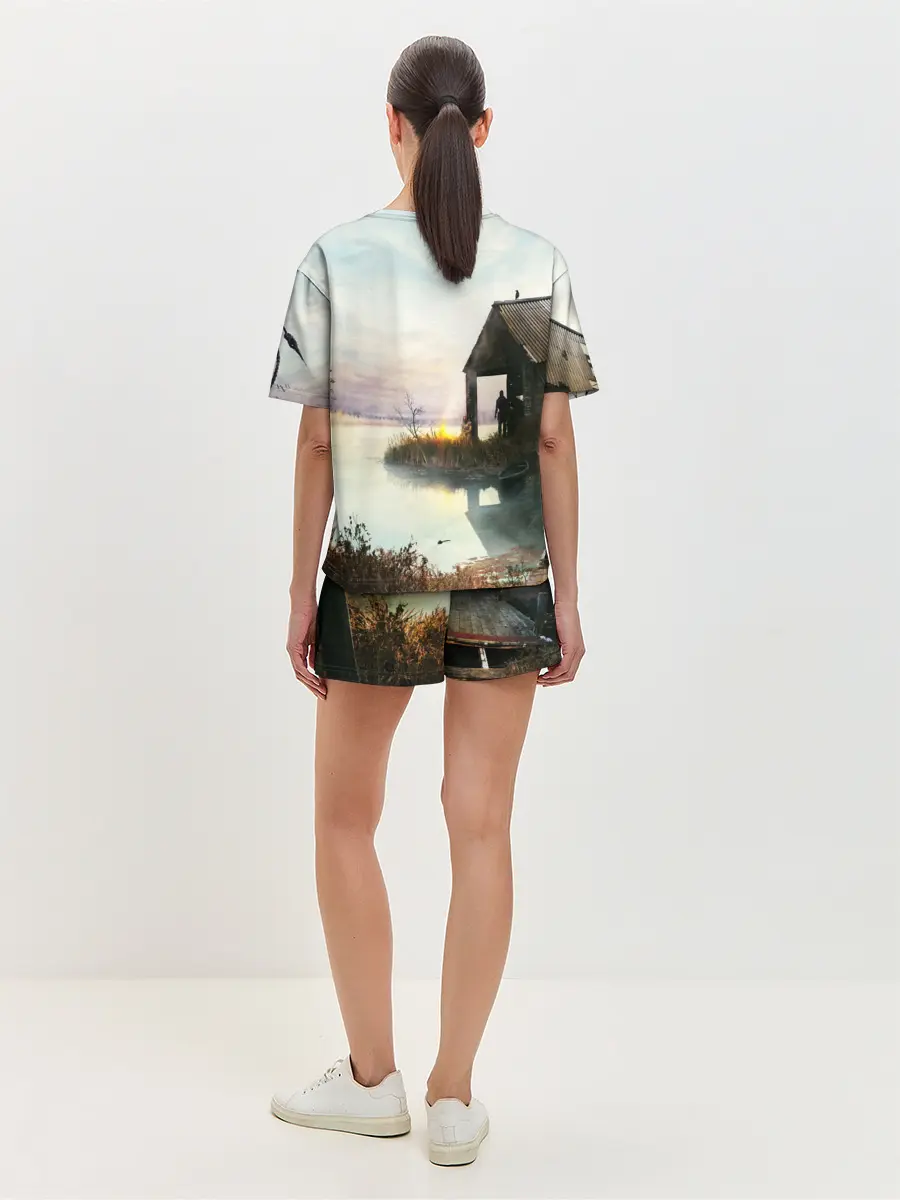 Женская пижама с шортами / STALKER