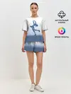 Женская пижама с шортами / Фигурное катание