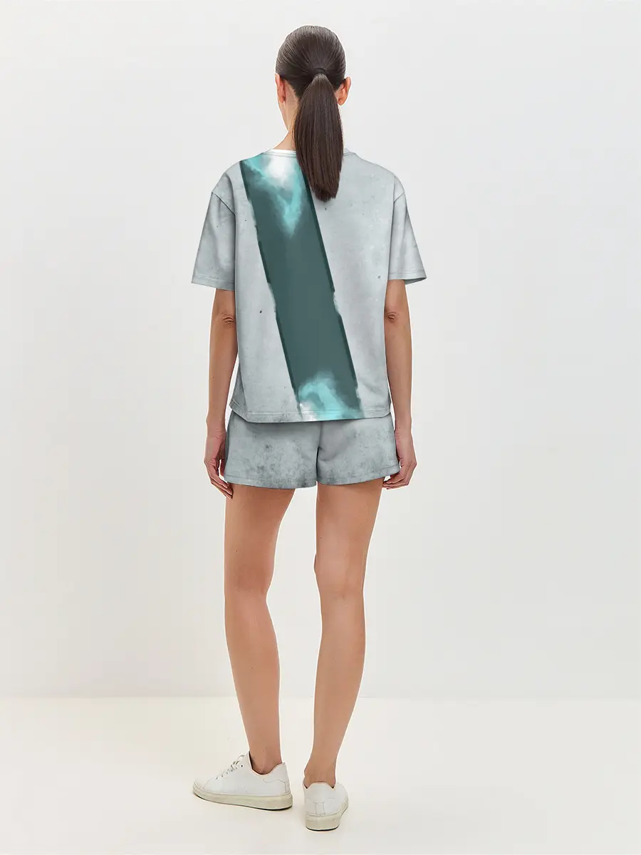 Женская пижама с шортами / Фехтовальщик