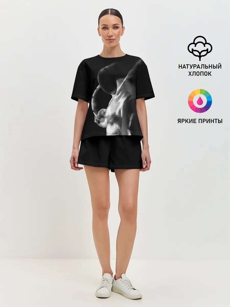 Женская пижама с шортами / Fencer