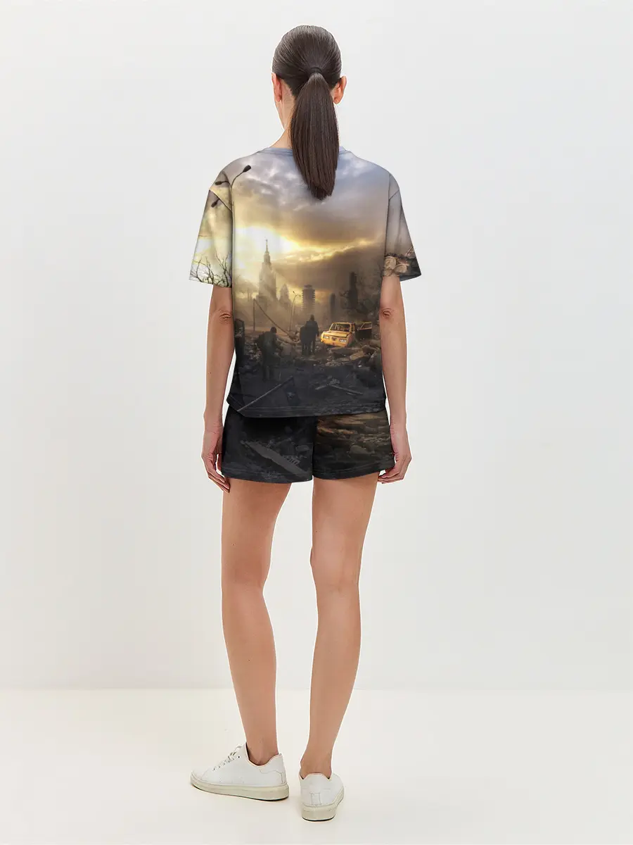 Женская пижама с шортами / Сталкер