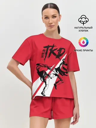 Женская пижама с шортами / Taekwondo