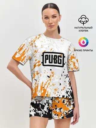 Женская пижама с шортами / PUBG