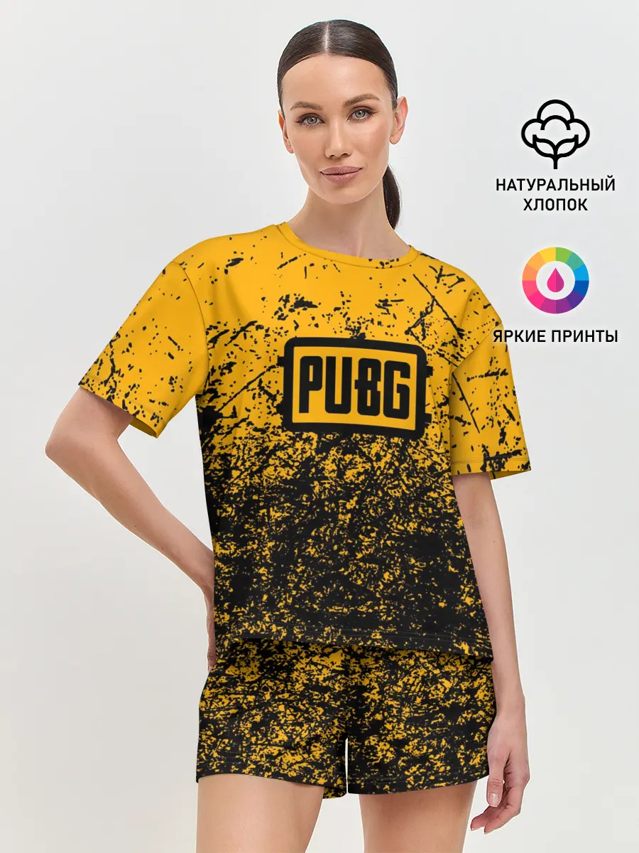 Женская пижама с шортами / PUBG