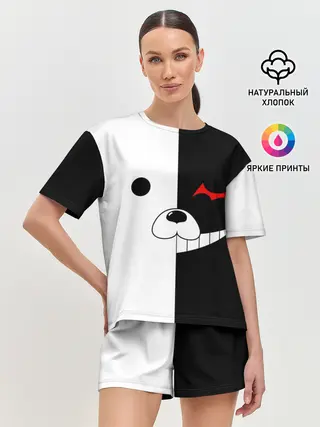 Женская пижама с шортами / Monokuma