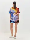 Женская пижама с шортами / Краски