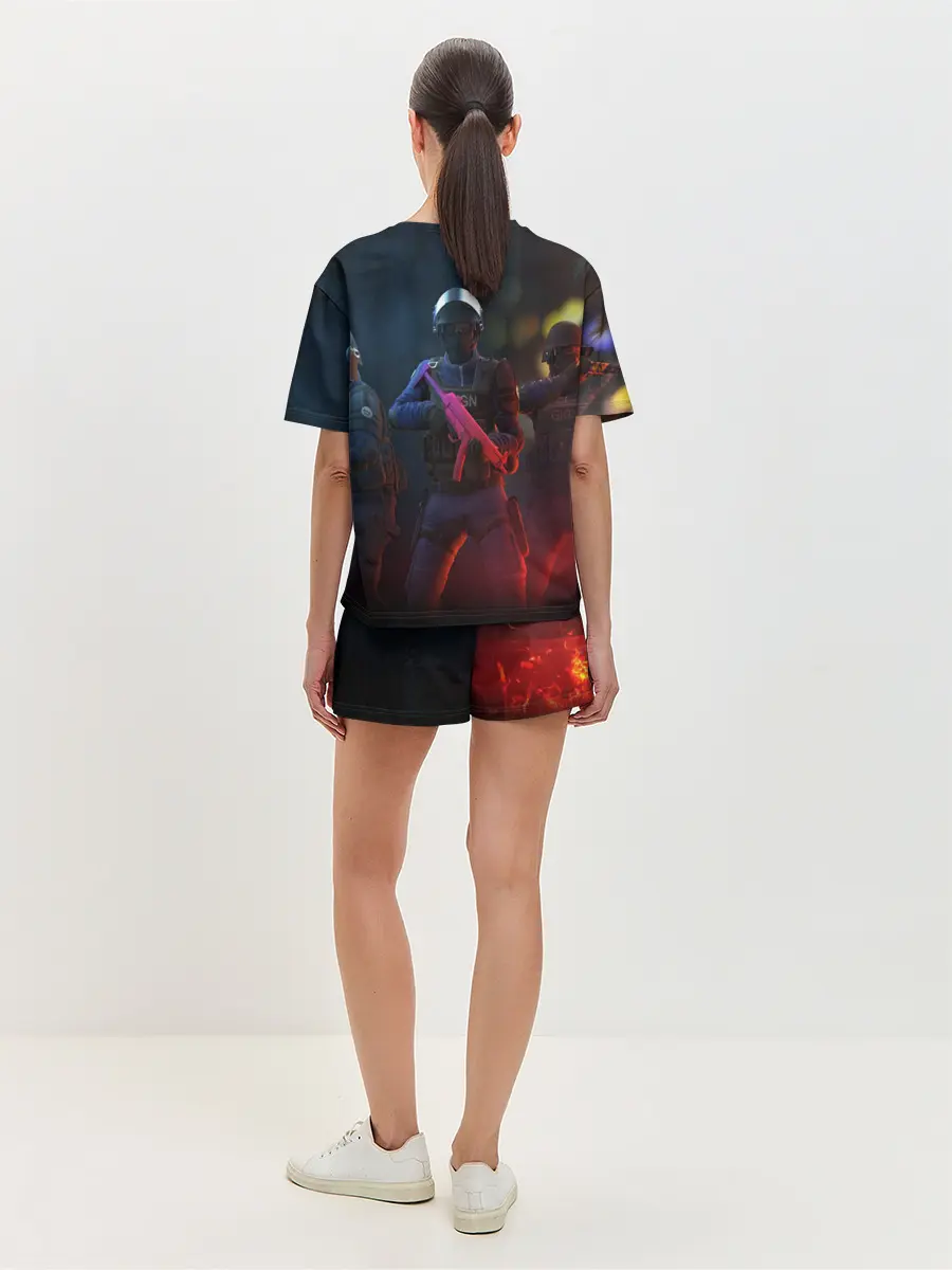 Женская пижама с шортами / C-OPS