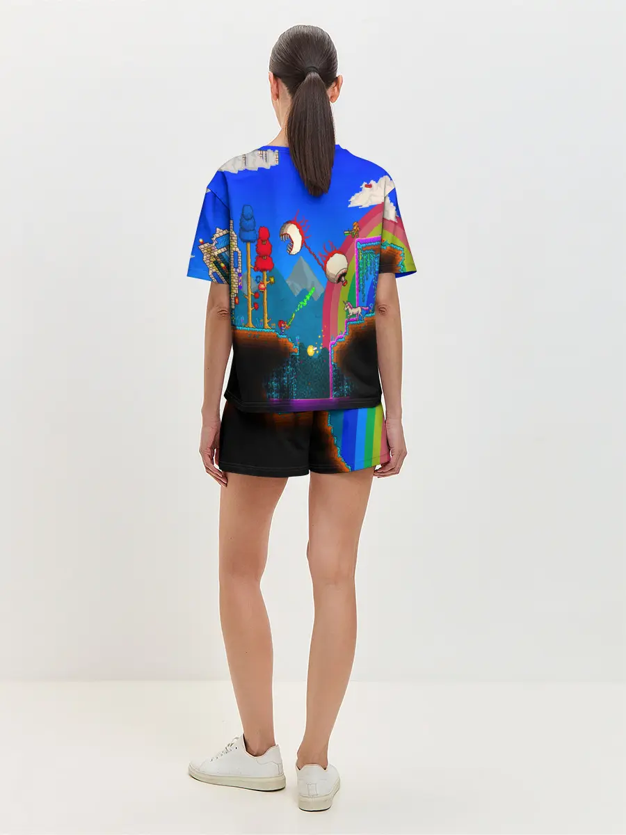 Женская пижама с шортами / TERRARIA GAME