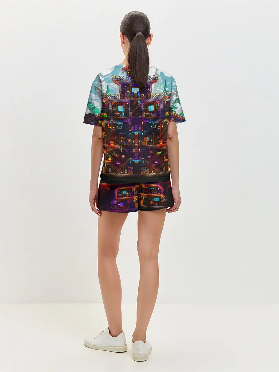 Женская пижама с шортами / Terraria