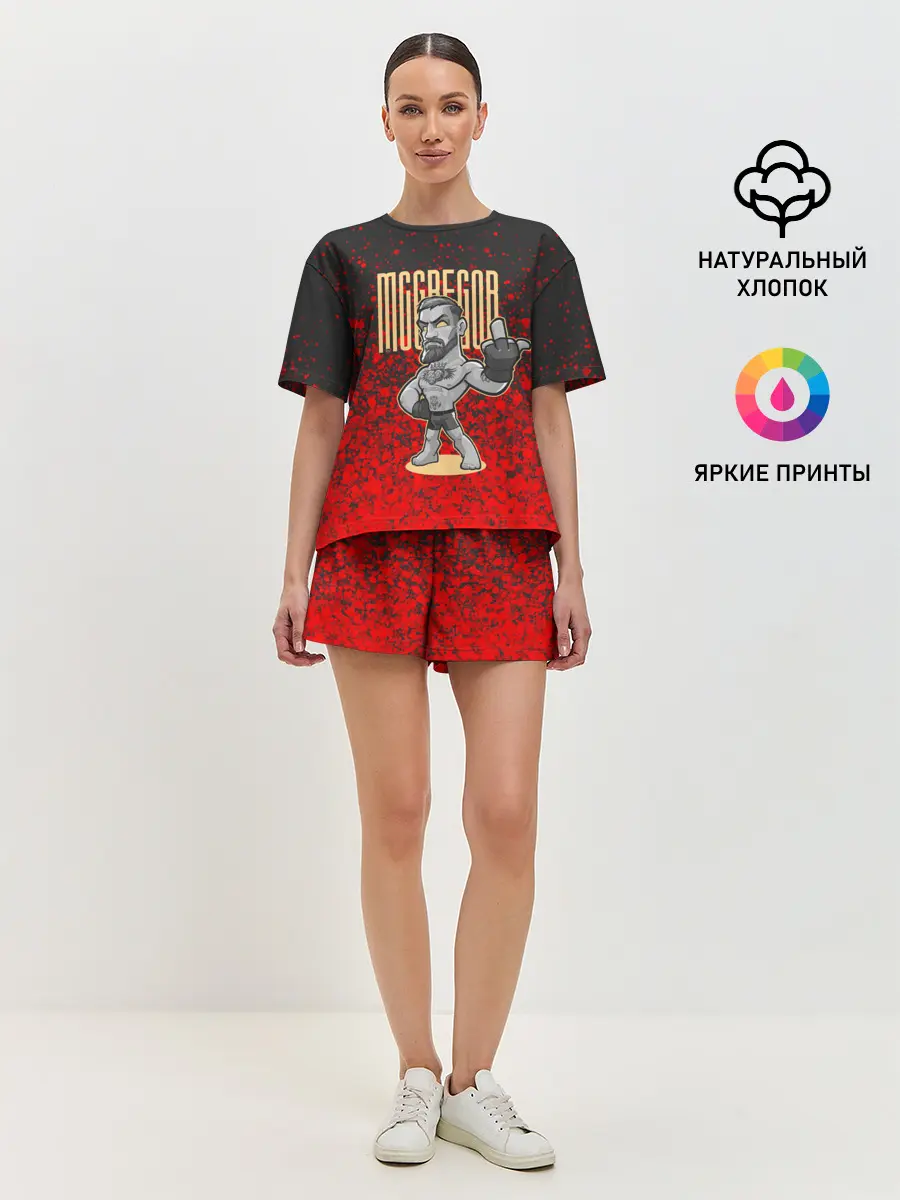 Женская пижама с шортами / Conor McGregor | Конор МакГрегор