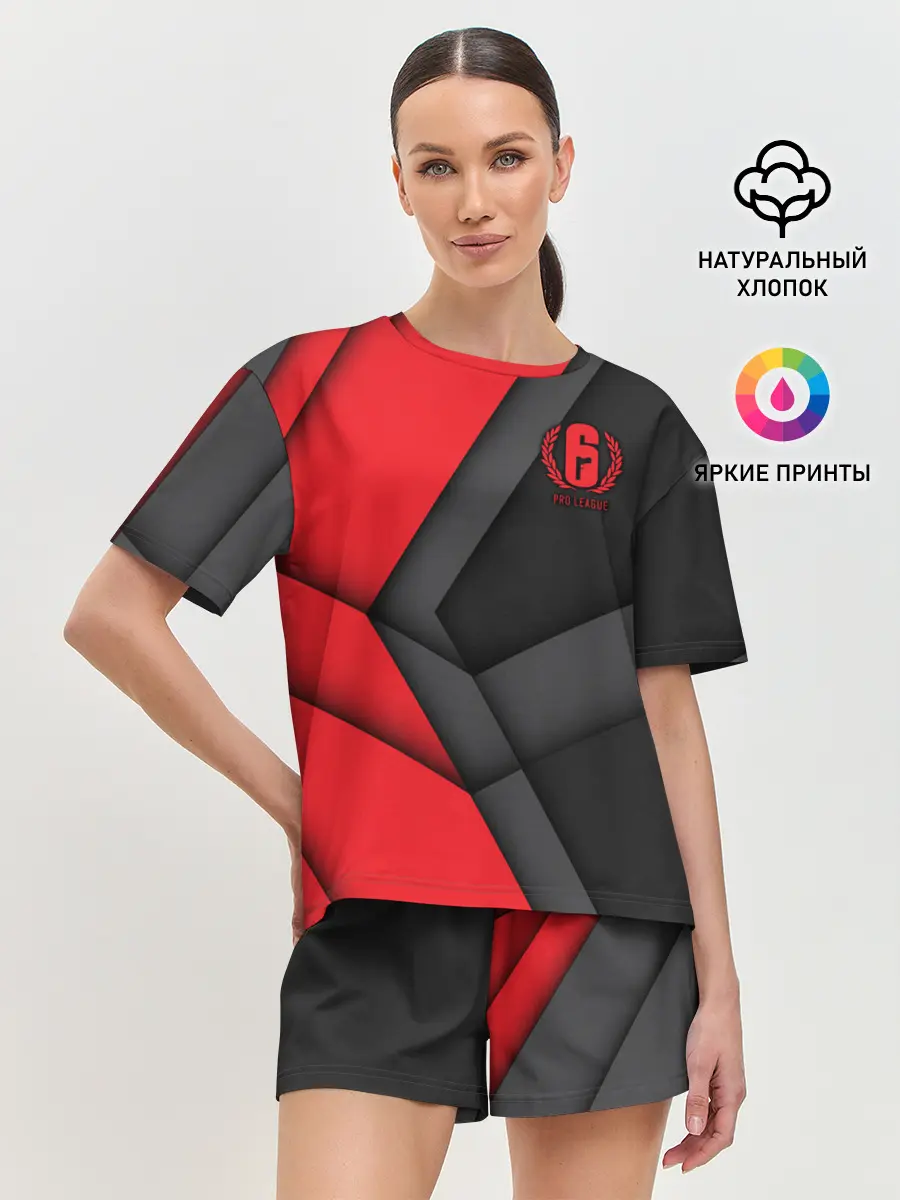 Женская пижама с шортами / Rainbow Six Siege