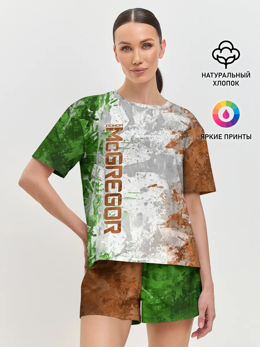 Женская пижама с шортами / Конор МакГрегор