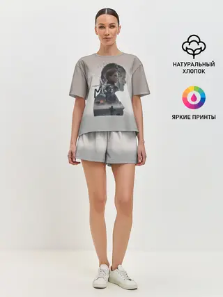 Женская пижама с шортами / Death Stranding