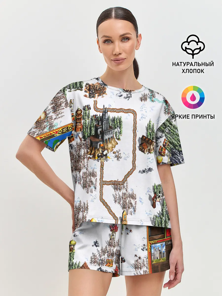 Женская пижама с шортами / Heroes of Might and Magic