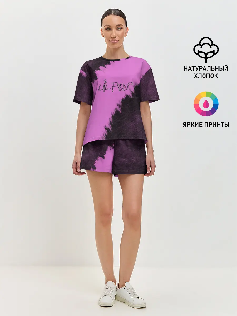 Женская пижама с шортами / LIL PEEP