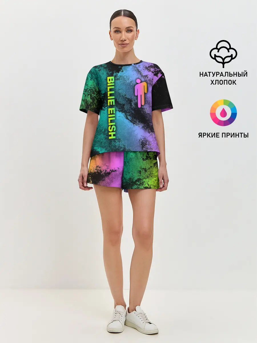 Женская пижама с шортами / BILLIE EILISH