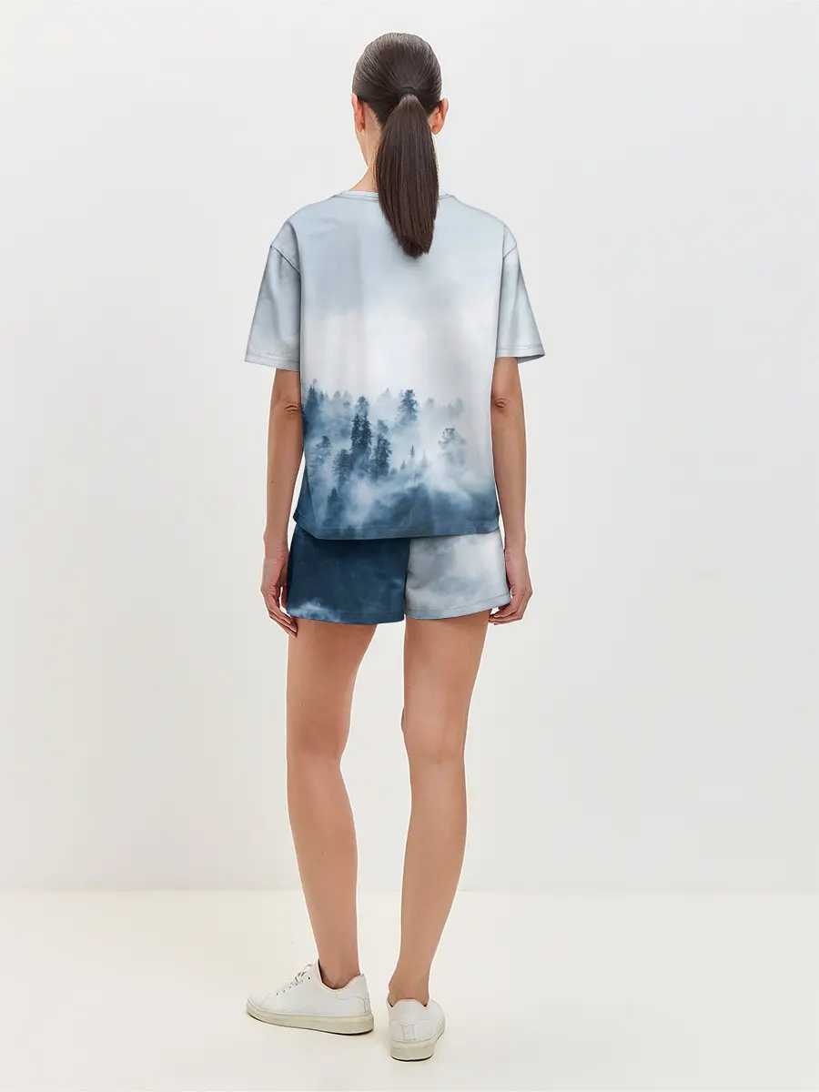 Женская пижама с шортами / МЫ РУССКИЕ С НАМИ БОГ