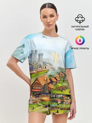 Женская пижама с шортами / ГЕРОИ МЕЧА И МАГИИ