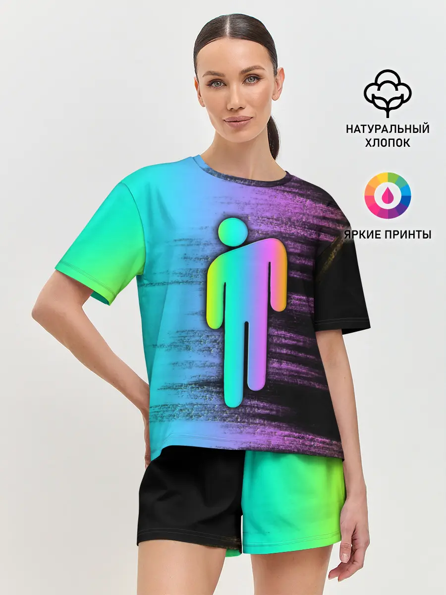 Женская пижама с шортами / BILLIE EILISH