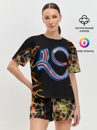 Женская пижама с шортами / Морское чудо