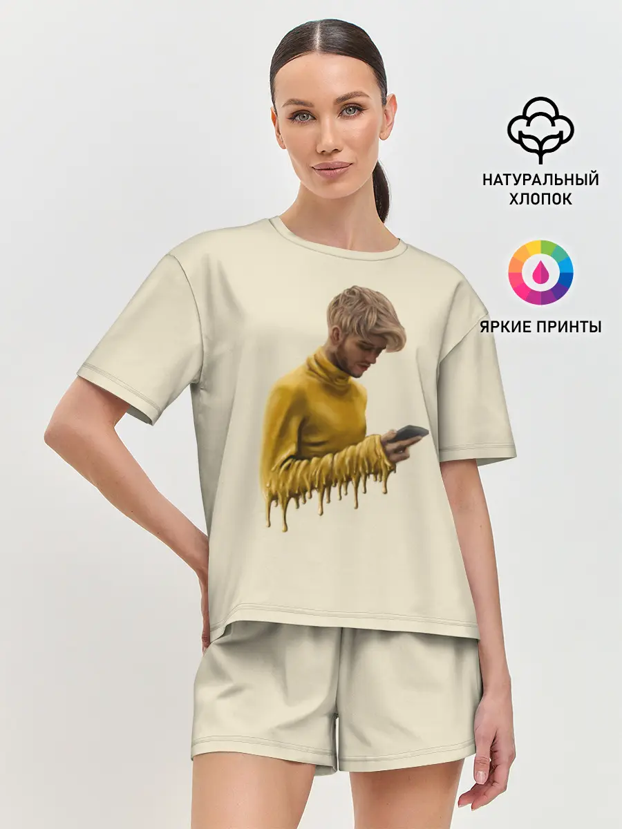 Женская пижама с шортами / Lil Peep