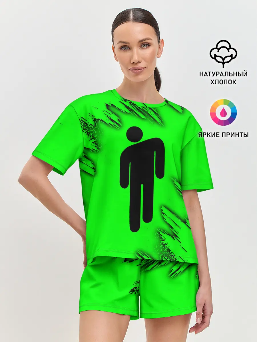 Женская пижама с шортами / BILLIE EILISH