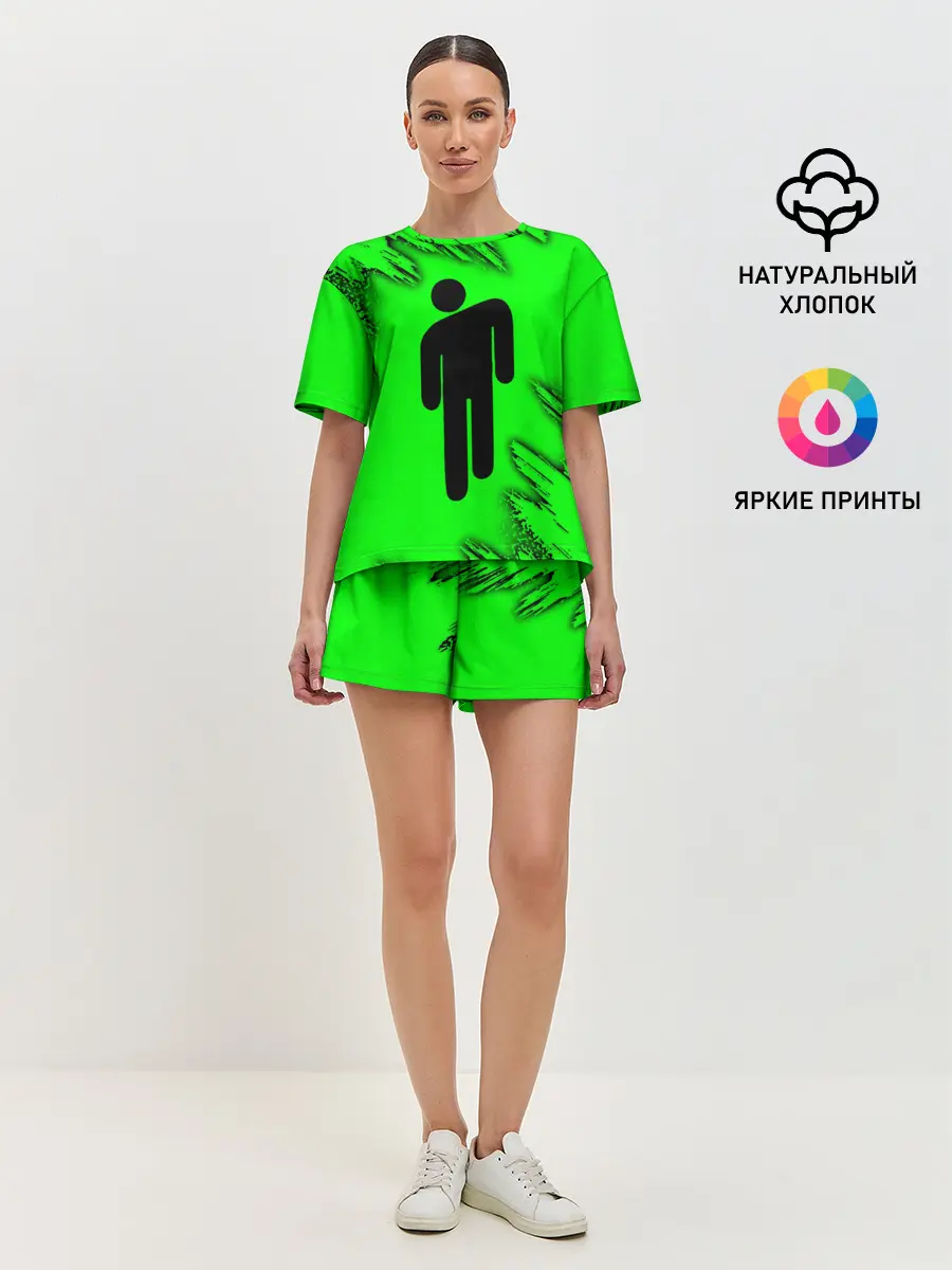 Женская пижама с шортами / BILLIE EILISH