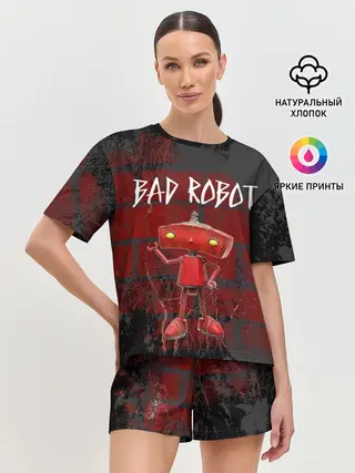 Женская пижама с шортами / Bad Robot