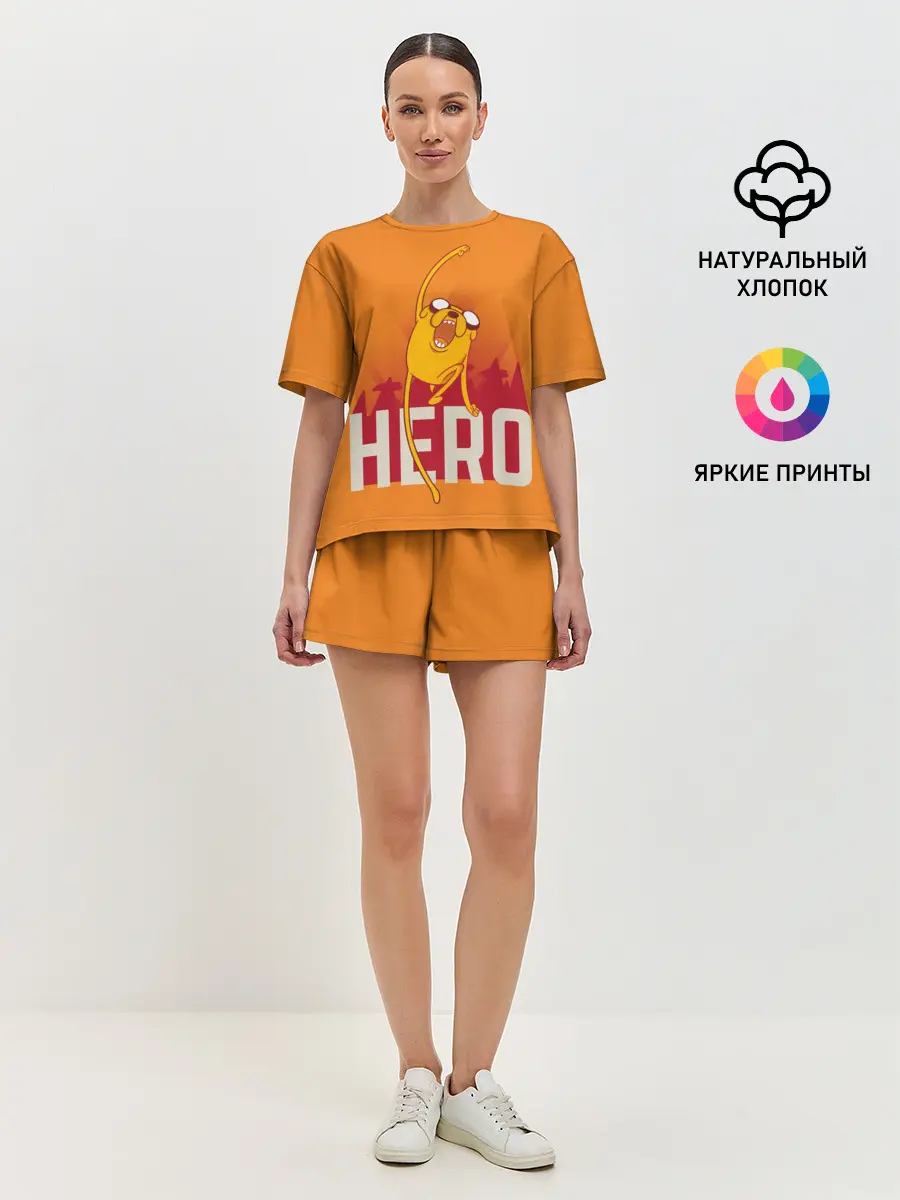 Женская пижама с шортами / HERO.Джейк