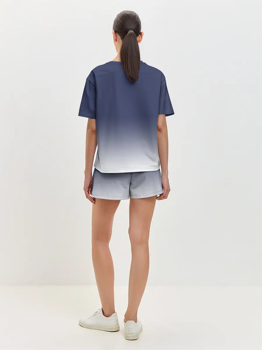 Женская пижама с шортами / Биплан