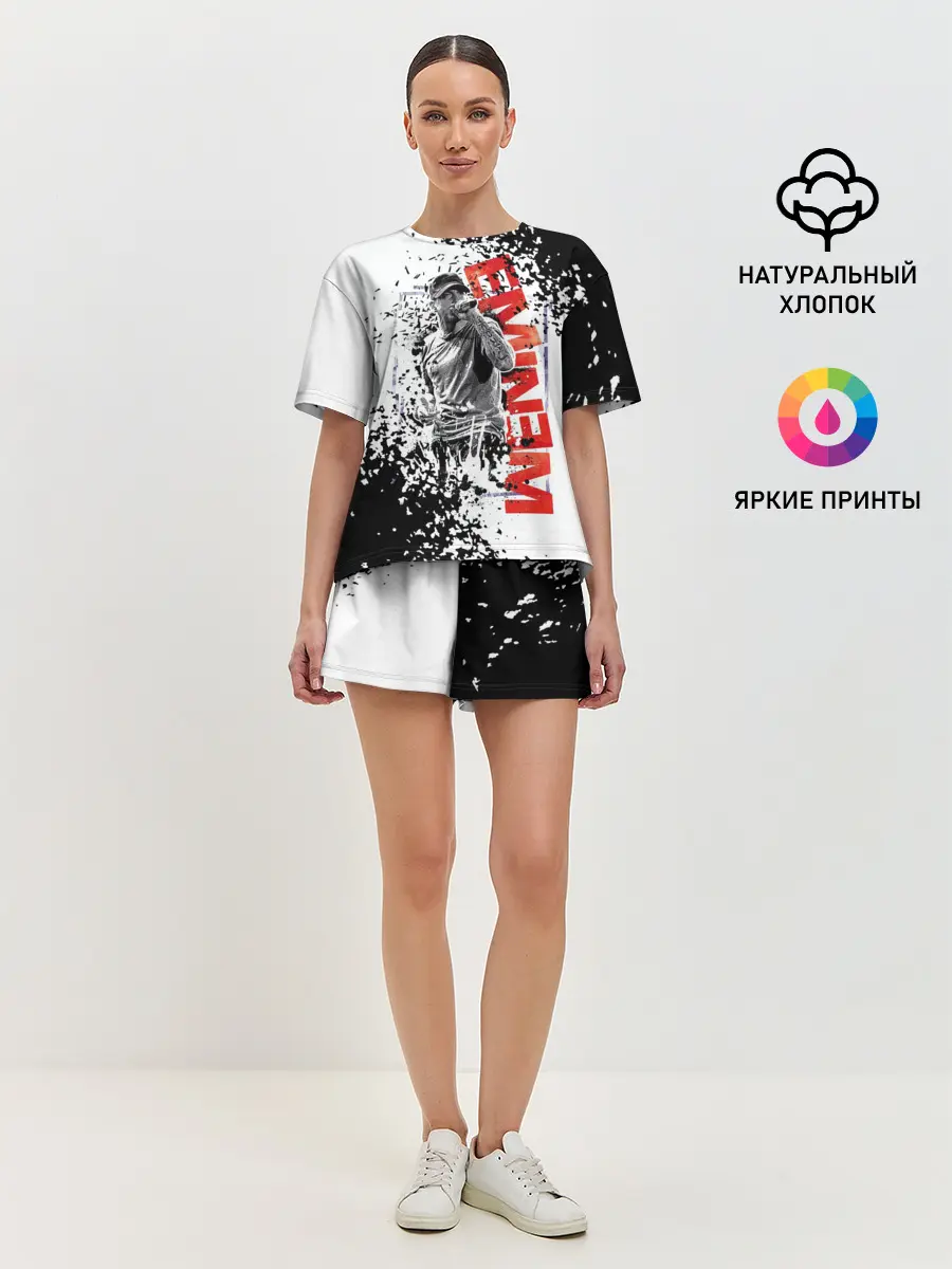 Женская пижама с шортами / EMINEM.