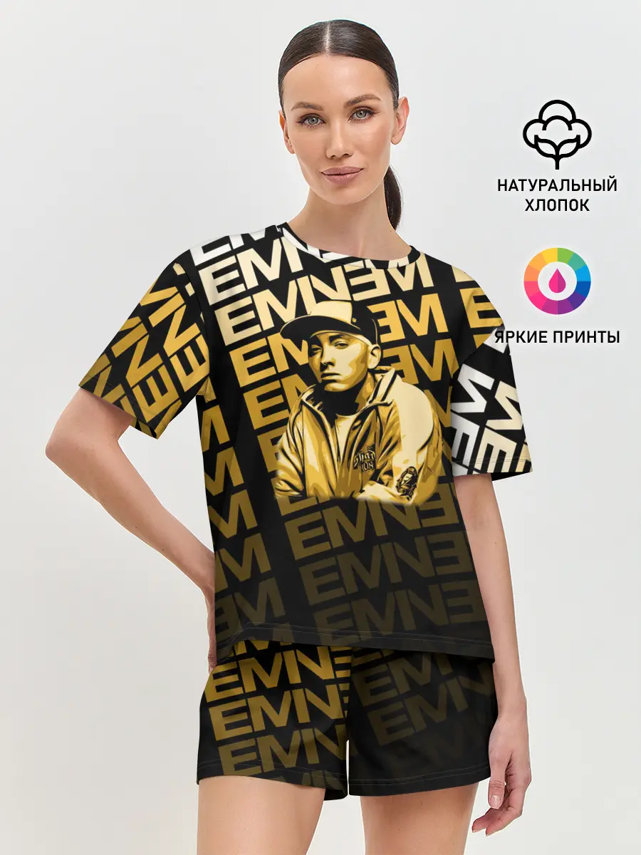 Женская пижама с шортами / Eminem