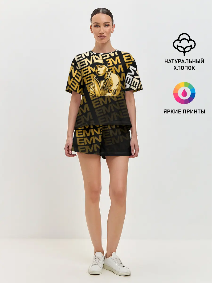 Женская пижама с шортами / Eminem