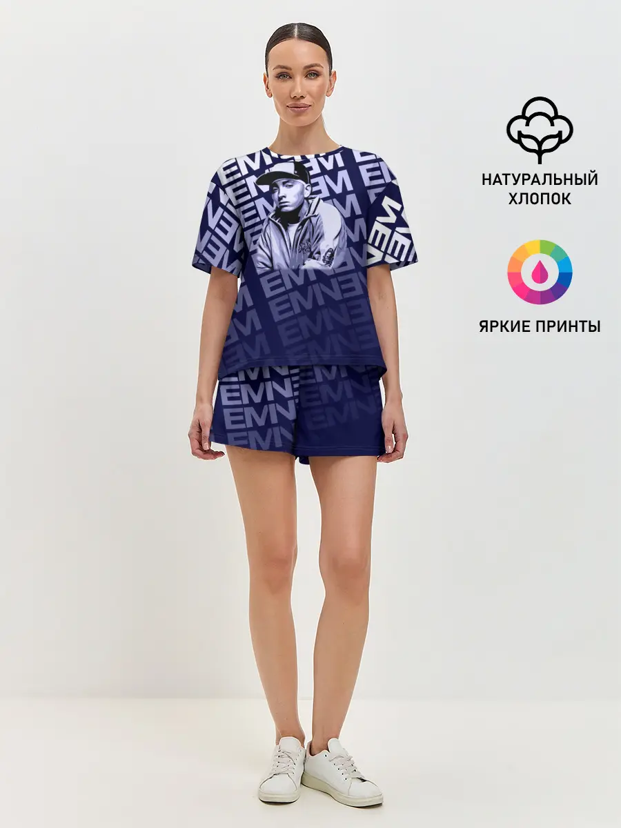 Женская пижама с шортами / Eminem