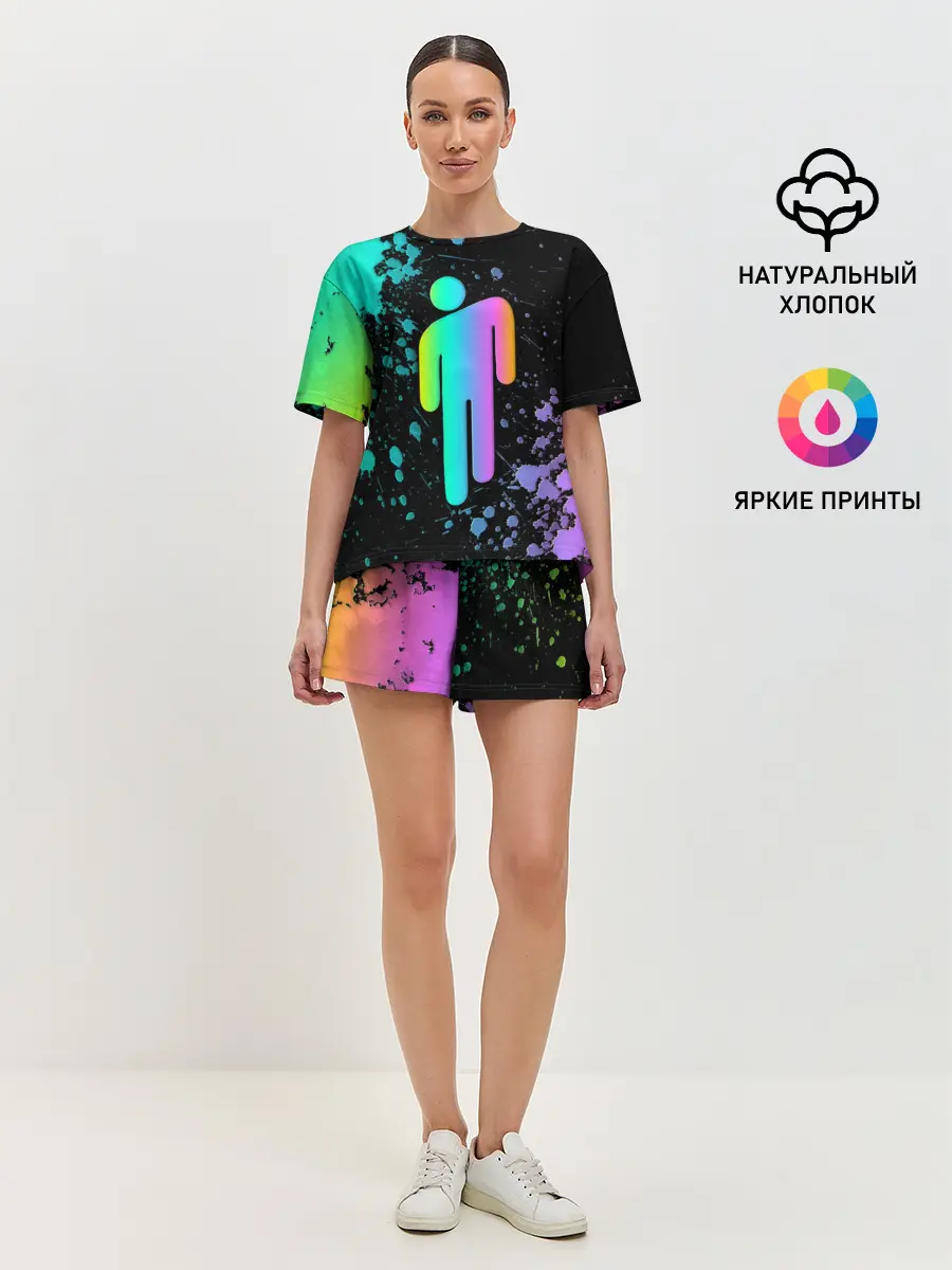 Женская пижама с шортами / BILLIE EILISH