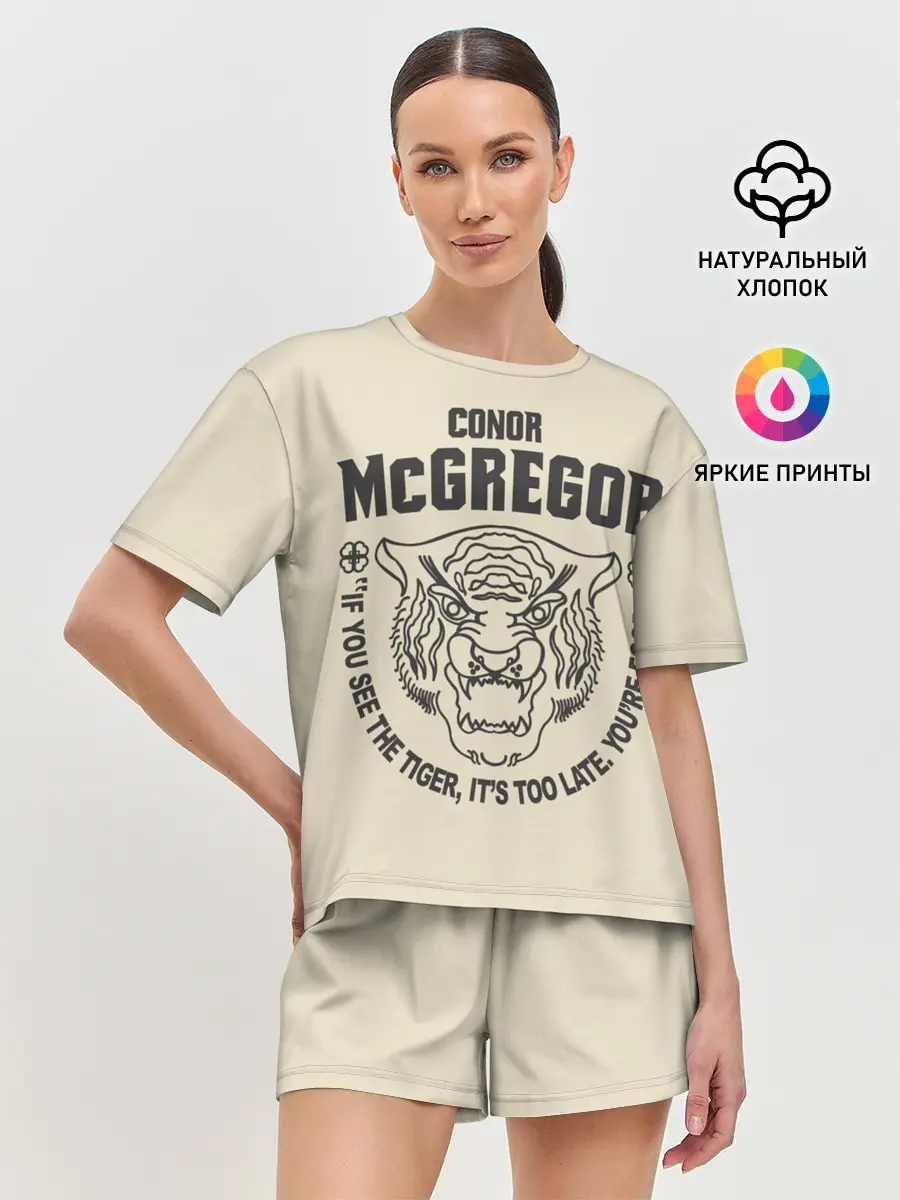 Женская пижама с шортами / Conor McGregor