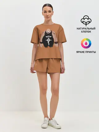 Женская пижама с шортами / Стальной алхимик