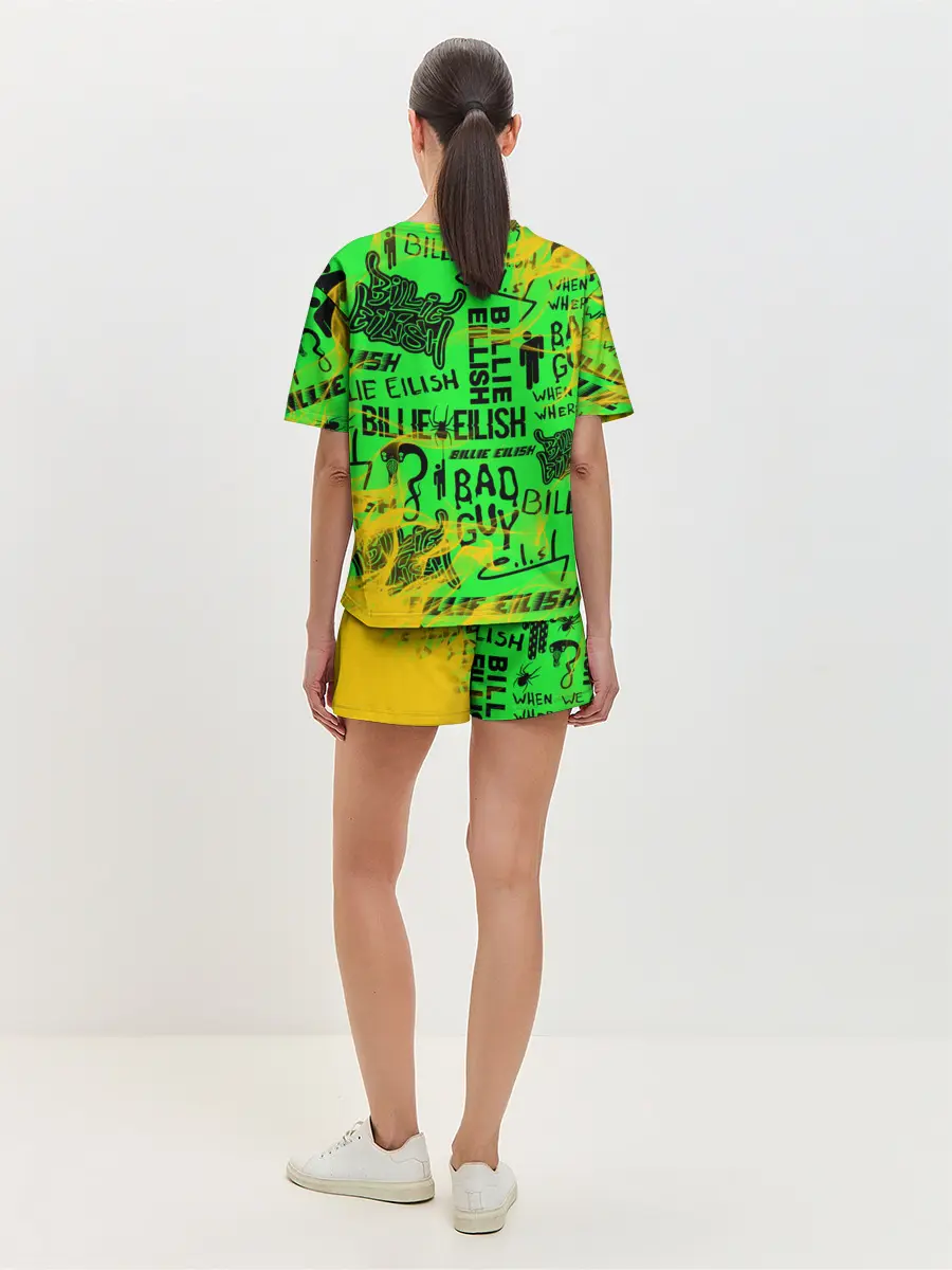 Женская пижама с шортами / BILLIE EILISH.