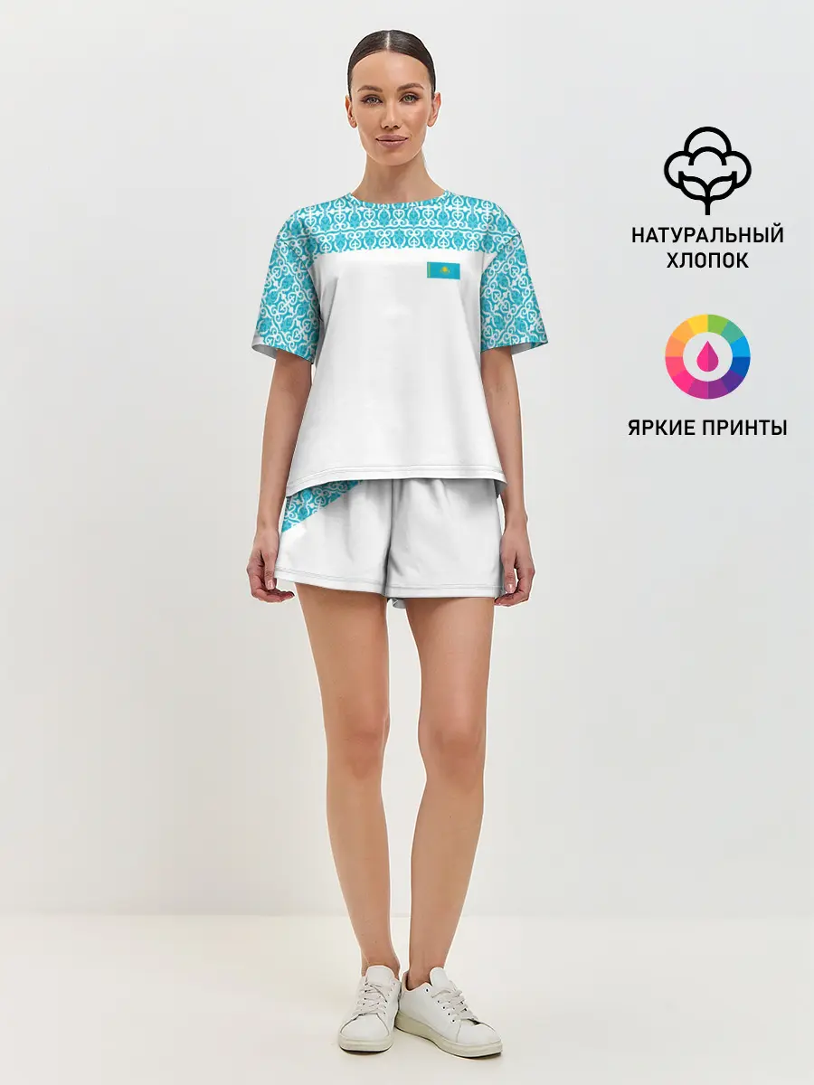 Женская пижама с шортами / Казахстан Форма