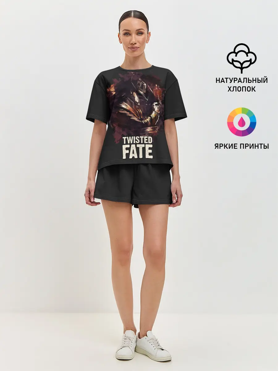 Женская пижама с шортами / Twisted Fate