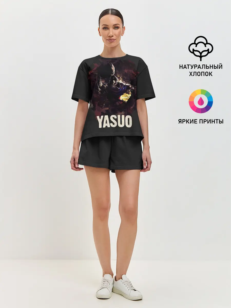 Женская пижама с шортами / Yasuo