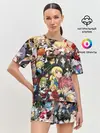 Женская пижама с шортами / Аниме коллаж