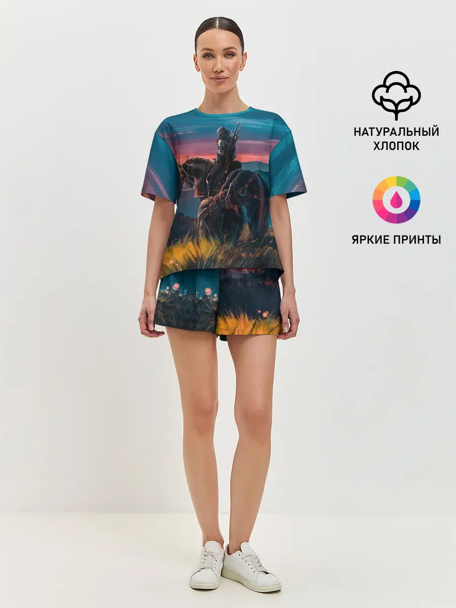 Женская пижама с шортами / The Witcher