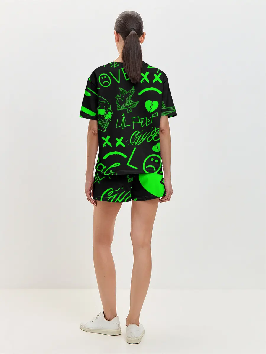 Женская пижама с шортами / Lil Peep