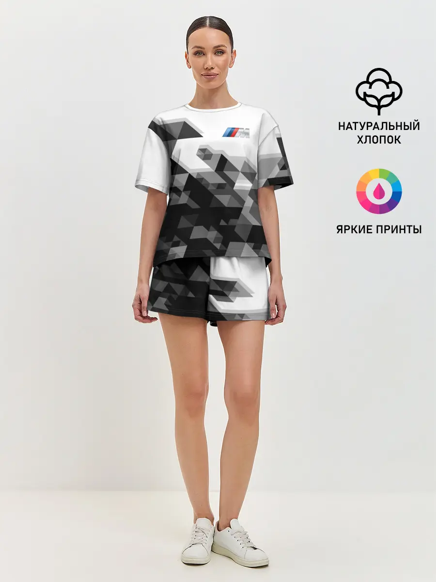 Женская пижама с шортами / BMW | БМВ