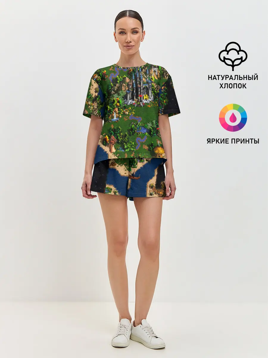 Женская пижама с шортами / Heroes of Might and Magic