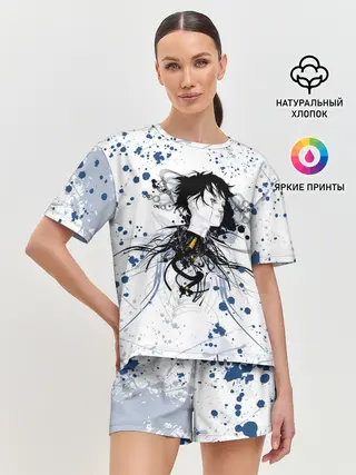 Женская пижама с шортами / Призрак в доспехах