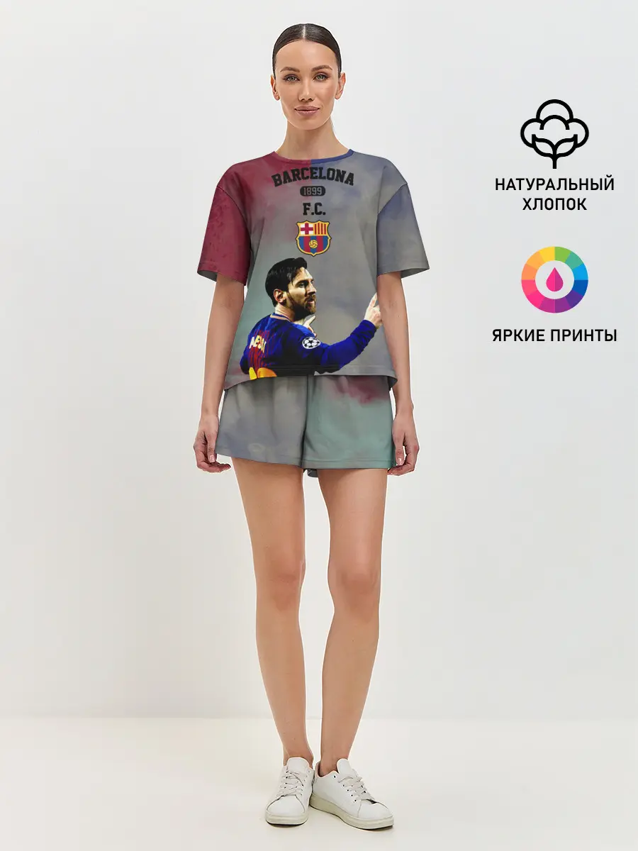 Женская пижама с шортами / Messi