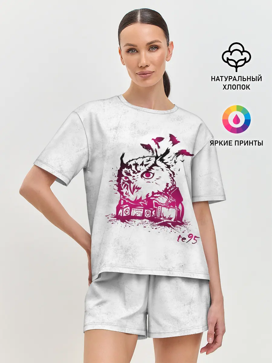 Женская пижама с шортами / Three Days Grace